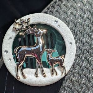 Bath & Body Works Stag And Baby Car Vent/Visor Clip (NWOT)